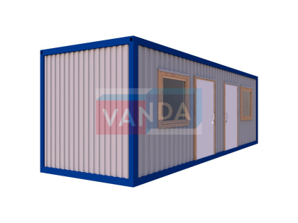 Металлический блок контейнер распашонка 5,85х2,4